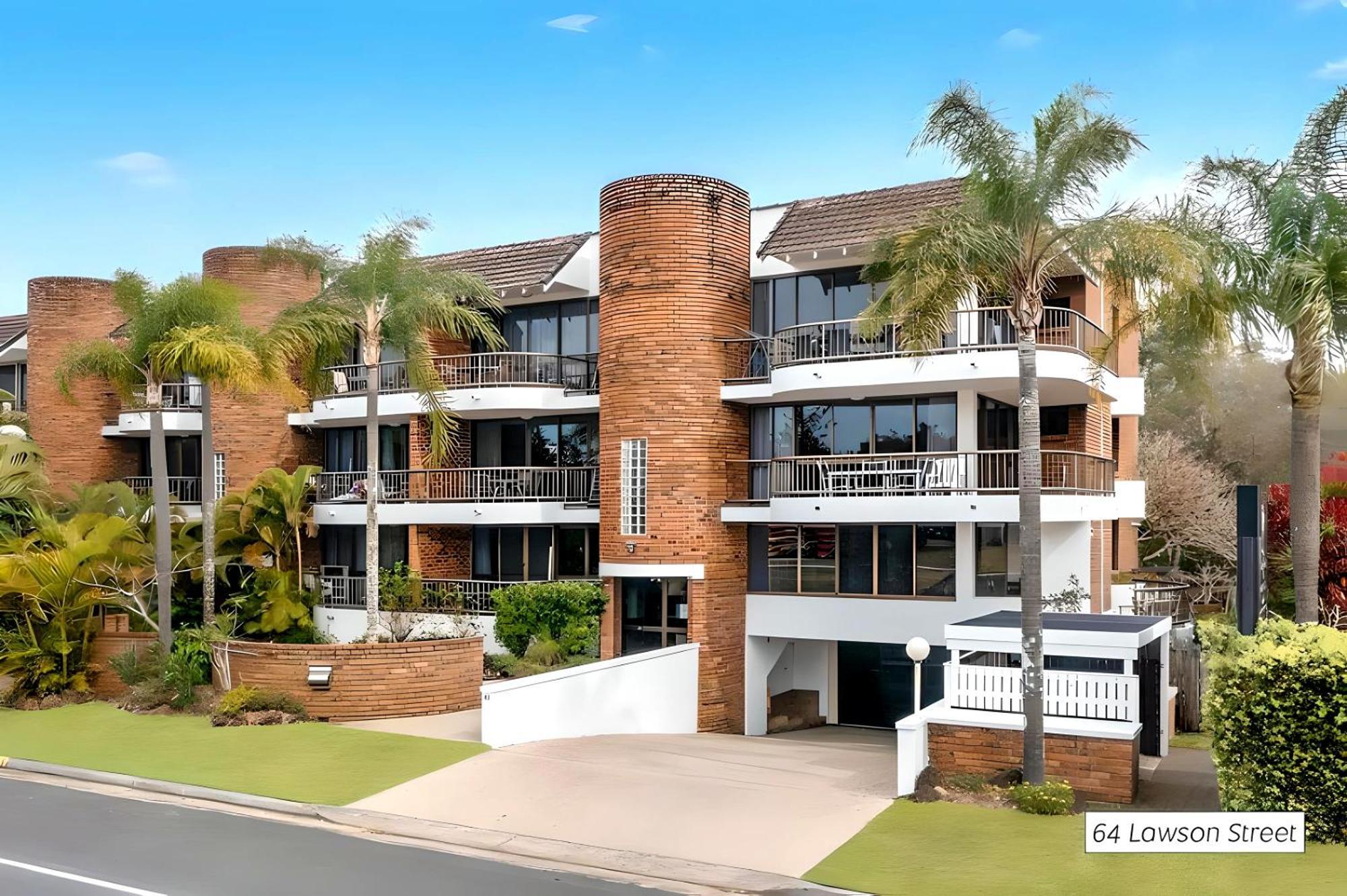 Byron Pacific Apartments - On Clarkes Beach Byron Bay Buitenkant foto