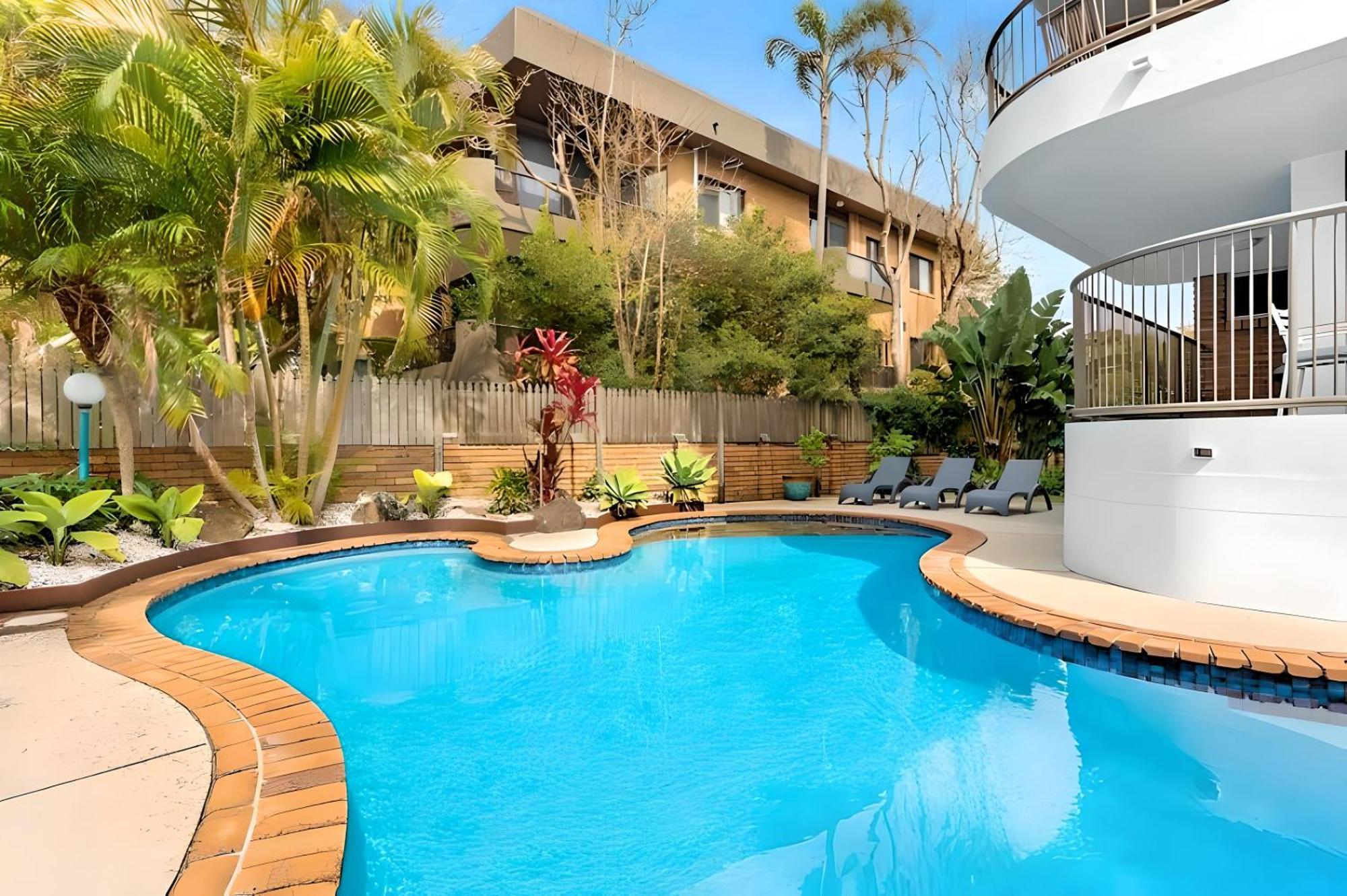 Byron Pacific Apartments - On Clarkes Beach Byron Bay Buitenkant foto